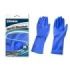 Cegasa Guantes de Latex Talla M 7-71/2 - Aptos para Manipulacion de Alimentos - Color Azul