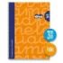 Lamela Cuaderno Espiral con 80 Hojas de 90g/m2 con Margen - Formato Folio - Pauta Cuadrovia de 3mm - Cubierta Extra Dura - Papel Offset Blanco Extra - Color Naranja