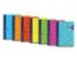 Lamela Pack de 6 Cuadernos de Espiral con 80 Hojas de 90g/m2 con Margen - Formato Folio - Pauta Cuadrovia de 4mm - Cubierta Extra Dura - Papel Offset Blanco Extra - Colores Surtidos
