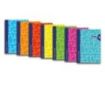 Lamela Pack de 6 Cuadernos de Espiral con 80 Hojas de 90g/m2 con Margen - Formato Folio - Pauta Cuadrovia de 4mm - Cubierta Extra Dura - Papel Offset Blanco Extra - Colores Surtidos