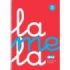 Lamela Cuaderno Espiral con 80 Hojas de 90g/m2 con Margen - Formato Folio - Pauta Cuadrovia de 3mm - Cubierta de Polipropileno - Papel Offset Blanco Extra - Color Rojo Fluorescente