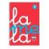 Lamela Cuaderno Espiral con 80 Hojas de 90g/m2 con Margen - Formato Folio - Pauta Cuadrovia de 5mm - Cubierta de Polipropileno - Papel Offset Blanco Extra - Color Rojo Fluorescente