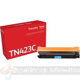 Xerox Everyday Brother TN421/TN423/TN426 Cyan Cartucho de Toner Generico - Reemplaza TN421C/TN423C/TN426C