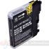 Brother LC980XL/LC1100XL/LC985XL Negro Cartucho de Tinta Genérico - Reemplaza LC980BK/LC1100BK/LC985BK-1