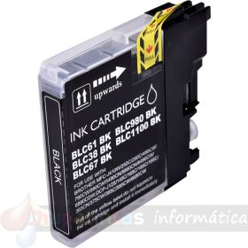 Brother LC980XL/LC1100XL/LC985XL Negro Cartucho de Tinta Genérico - Reemplaza LC980BK/LC1100BK/LC985BK-1