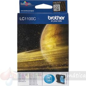 Brother LC1100 Cian Cartucho de Tinta Original - LC1100C