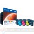 Brother LC1100 Pack de 4 Cartuchos de Tinta Originales - LC1100VALBP