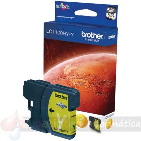 Brother LC1100XL Amarillo Cartucho de Tinta Original - LC1100HYY