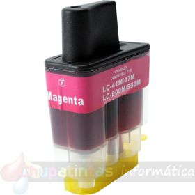Brother LC900 Magenta Cartucho de Tinta Genérico - Reemplaza LC900M
