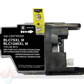 Brother LC1240XL/LC1220XL Negro Cartucho de Tinta Genérico - Reemplaza LC1240BK/LC1220BK