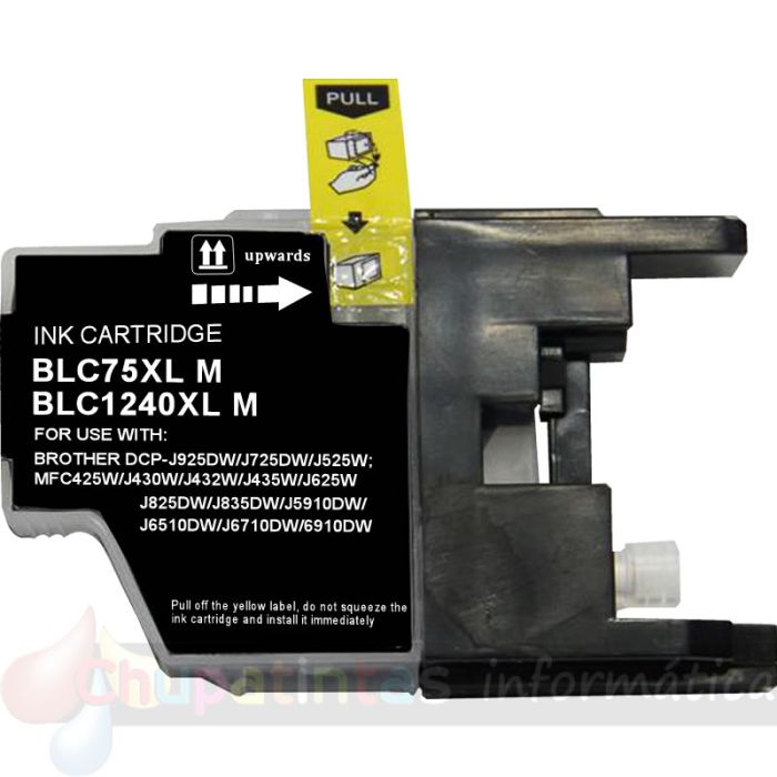 Brother LC1240XL/LC1220XL Negro Cartucho de Tinta Genérico - Reemplaza LC1240BK/LC1220BK