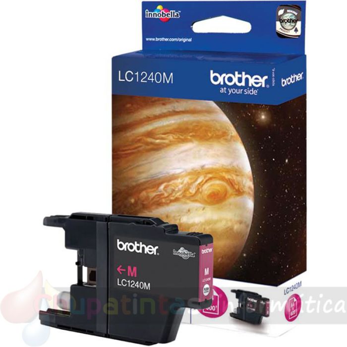 Brother LC1240 Magenta Cartucho de Tinta Original - LC1240MBP