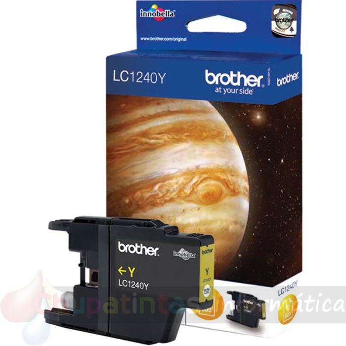 Brother LC1240 Amarillo Cartucho de Tinta Original - LC1240YBP
