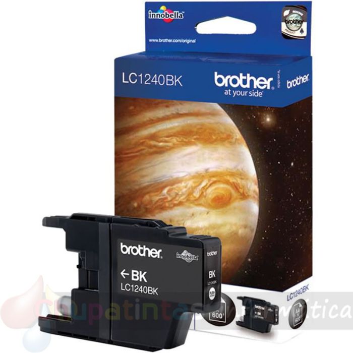 Brother LC1240 Negro Cartucho de Tinta Original - LC1240BKBP