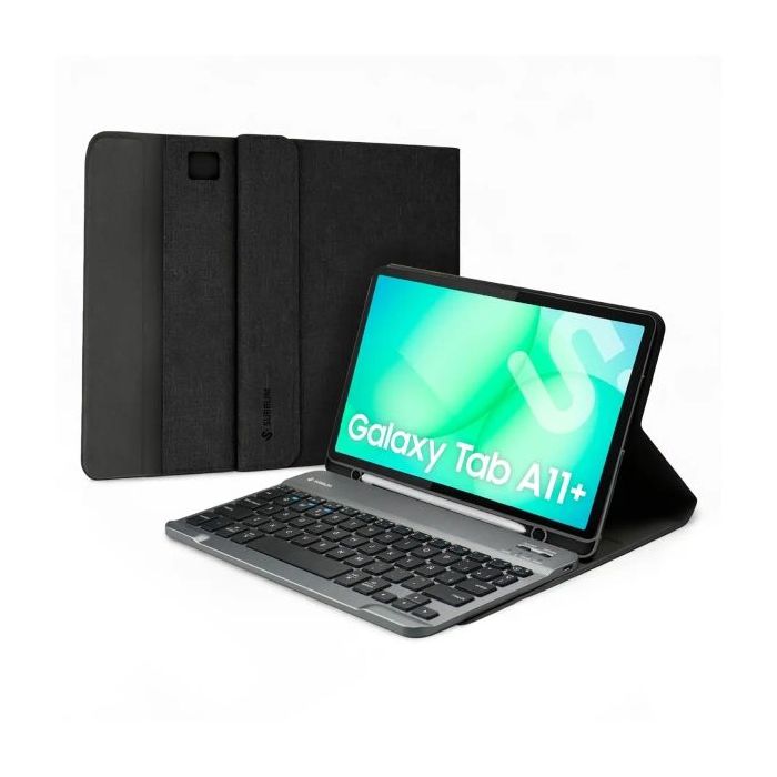 Subblim KeyTab Pro BT Funda con Teclado para Samsung Galaxy Tab A11+ 11" - Bluetooth 5.2 - Proteccion 360º - Autonomia Hasta 30H - Color Negro