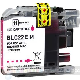 Brother LC22E Magenta Cartucho de Tinta Genérico - Reemplaza LC22EM