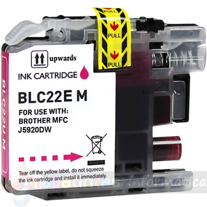 Brother LC22E Magenta Cartucho de Tinta Genérico - Reemplaza LC22EM