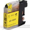 Brother LC123XL/LC121XL Amarillo Cartucho de Tinta Generico - Reemplaza LC123Y/LC121Y
