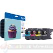 Brother LC123 Pack de 4 Cartuchos de Tinta Originales - LC123VALBP