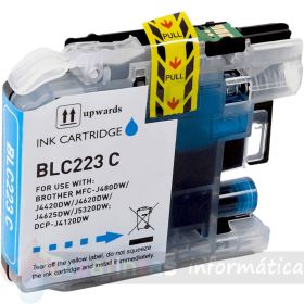 Brother LC223/LC221 V3 Cian Cartucho de Tinta Genérico - Reemplaza LC223C/LC221C