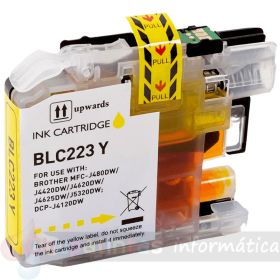 Brother LC223/LC221 V3 Amarillo Cartucho de Tinta Genérico - Reemplaza LC223Y/LC221Y