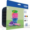 Brother LC221 Pack de 4 Cartuchos de Tinta Originales - LC221VALBP