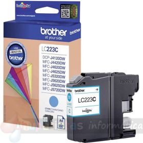Brother LC223 Cian Cartucho de Tinta Original - LC223CBP