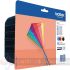Brother LC223 Pack de 4 Cartuchos de Tinta Originales - LC223VALBP