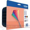 Brother LC223 Pack de 4 Cartuchos de Tinta Originales - LC223VALBP