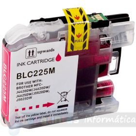 Brother LC225XL Magenta Cartucho de Tinta Genérico - Reemplaza LC225XLM