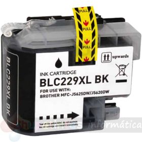 Brother LC229XL Negro Cartucho de Tinta Genérico - Reemplaza LC229XLBK