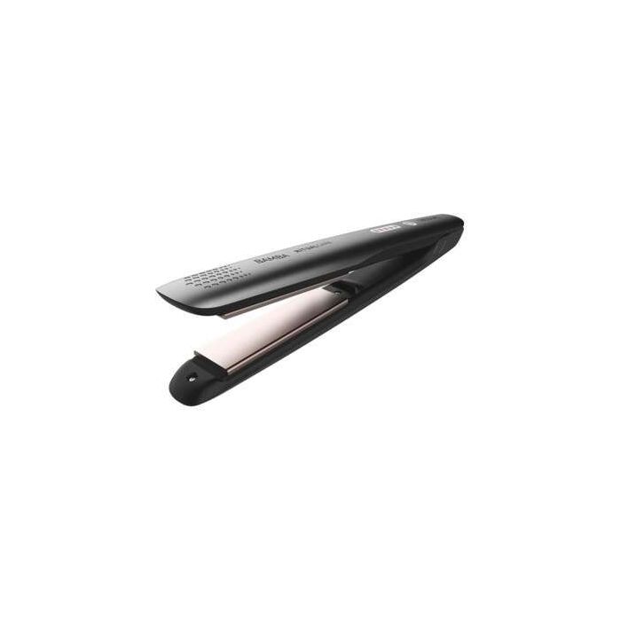 Cecotec 890 Titanium Plancha de Pelo - Placas de Titanio - Temperatura Ajustable 140-200º - Apagado Automático - Cable de 3m - Protector de Placas de Silicona