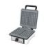 Cecotec Fun Gofrestone Double Gofrera 1200W - Capacidad para 2 Gofres - Revestimiento Antiadherente RockStone - Termostato Regulable - Gofres Gran Formato