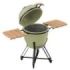 Cecotec DragonFire 6000 Kamado Barbacoa Ceramica de 60cm - Resiste hasta 1000ºC - Ruedas - Control de Flujo de Aire - Soporte de Hierro Fundido - Color Menta