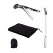 Cecotec DragonPack 6600 S Set de Accesorios para Barbacoa - Pinzas - Cubierta Protecctora - Atizador - Color Varios