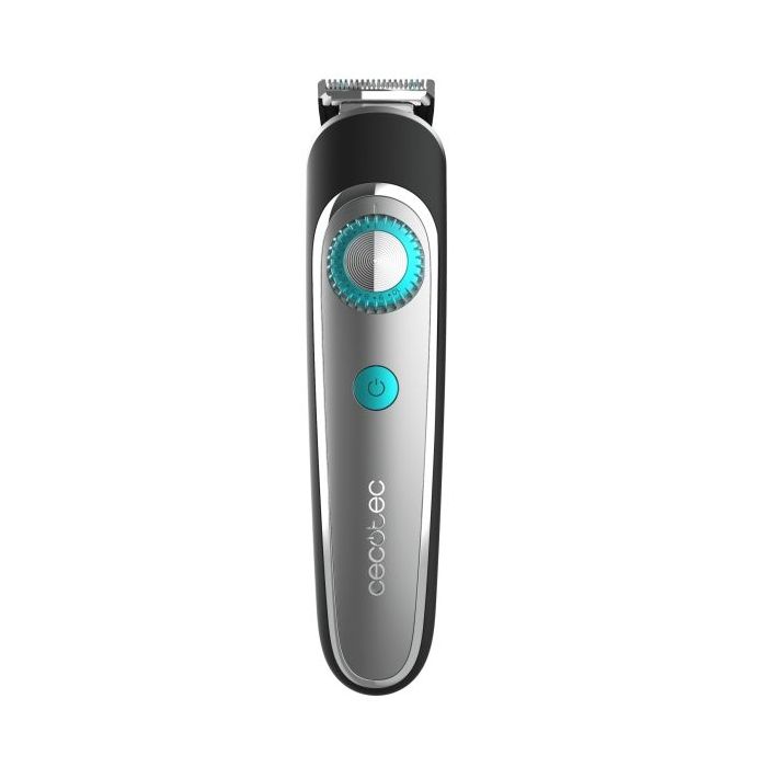 Cecotec PrecisionCare Multigrooming Afeitadora Recortadora Multifuncional - Autonomia hasta 60min - IPX7 - Cabezales Incluidos - Incluye Peines Guia - Color Plata