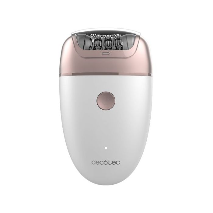 Cecotec SkinCare Depil-Action One Depiladora de Arranque con 48 Pinzas - Cabezal Magnetico Extraible - 2 Velocidades - Tapa Protectora - Color Blanco