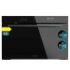 Cecotec Bolero Hexa AF319000 Glass Black A Horno Integrable - Capacidad 133L - Temperatura Regulable - Piedra para Pizzas de 35cm - Guias Telescopicas - Pantalla Tactil - 11 Funciones - Color Negro