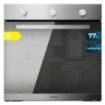 Cecotec Bolero Hexa C136000 Mirror Time A Horno Integrable - Potencia 2800W - Capacidad 77L - Temperatura Regulable - Puerta Triple de Cristal - 4 Funciones - Color Acero