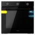 Cecotec Bolero Hexa C136000 Glass Black Time A Horno Integrable - Potencia 2800W - Capacidad 77L - Temperatura Regulable - Puerta Triple de Cristal - 4 Funciones - Color Negro