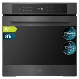 Cecotec Bolero Hexa P506000 Matt Connected A+ Horno Pirolitico Integrable de 35cm - Capacidad 81L - Guias Telescopicas - 11 Funciones - Color Gris Oscuro