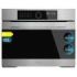 Cecotec Bolero Hexa AF319000 Inox A Horno Integrable - Capacidad 133L - Temperatura Regulable - Piedra para Pizzas de 35cm - Guias Telescopicas - Pantalla Tactil - 11 Funciones - Color Negro y Plateado
