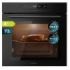 Cecotec Bolero Hexa SM406000 Glass Black A+ Horno Integrable con Microondas - 2900W - Capacidad 72L - Temperatura Regulable - Acero Inoxidable - Guias Telescopicas - Pantalla Tactil - Color Negro