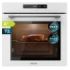 Cecotec Bolero Hexa SM406000 Glass White A+ Horno Integrable con Microondas - 2900W - Capacidad 72L - Temperatura Regulable - Acero Inoxidable - Guias Telescopicas - Pantalla Tactil - Color Blanco