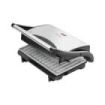 Cecotec Rock’nGrill Parrilla Electrica - 700W - Asa Tacto Frio - Revestimento de Piedra - Superficie 23x14.5cm - Hueco Recogecables - Base Antideslizante - Placa Superior Flotante - Color Negro y Plateado