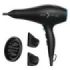 Cecotec IoniCare 5350 Powershine Ice Secador de Pelo - Potencia 2600W - Tecnologia con Iones - Temperatura Regulable - 2 Concentradores - Difusor - Velocidad Ajustable - Cable de 3m - Color Negro