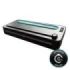 Cecotec FoodCare SealVac 120 SteelCut Envasadora al Vacio - Presion 0.75bar - 120W - Silencioso - Acero Inoxidable - Luz LED - Admite Bolsas Genericas - Funcion Vacio para Botes - Color Negro y Plateado