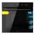 Cecotec Bolero Hexa P516000 Glass Black A Horno Pirolitico Integrable - 3250W - Capacidad 73L - Piedra para Pizzas de 35cm - Puerta Cuadruple de Cristal - Guias Telescopicas - 14 Funciones - Color Negro