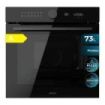Cecotec Bolero Hexa P516000 Glass Black A Horno Pirolitico Integrable - 3250W - Capacidad 73L - Piedra para Pizzas de 35cm - Puerta Cuadruple de Cristal - Guias Telescopicas - 14 Funciones - Color Negro
