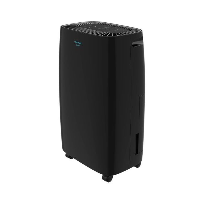 Cecotec Big Dry 4000 Expert Black Deshumidificador hasta 105m3/h - Extraccion de hasta 10 L/Dia - Autoapagado - Velocidad Ajustable - Deposito 2.5L - Pantalla LED - Silencioso - Color Negro
